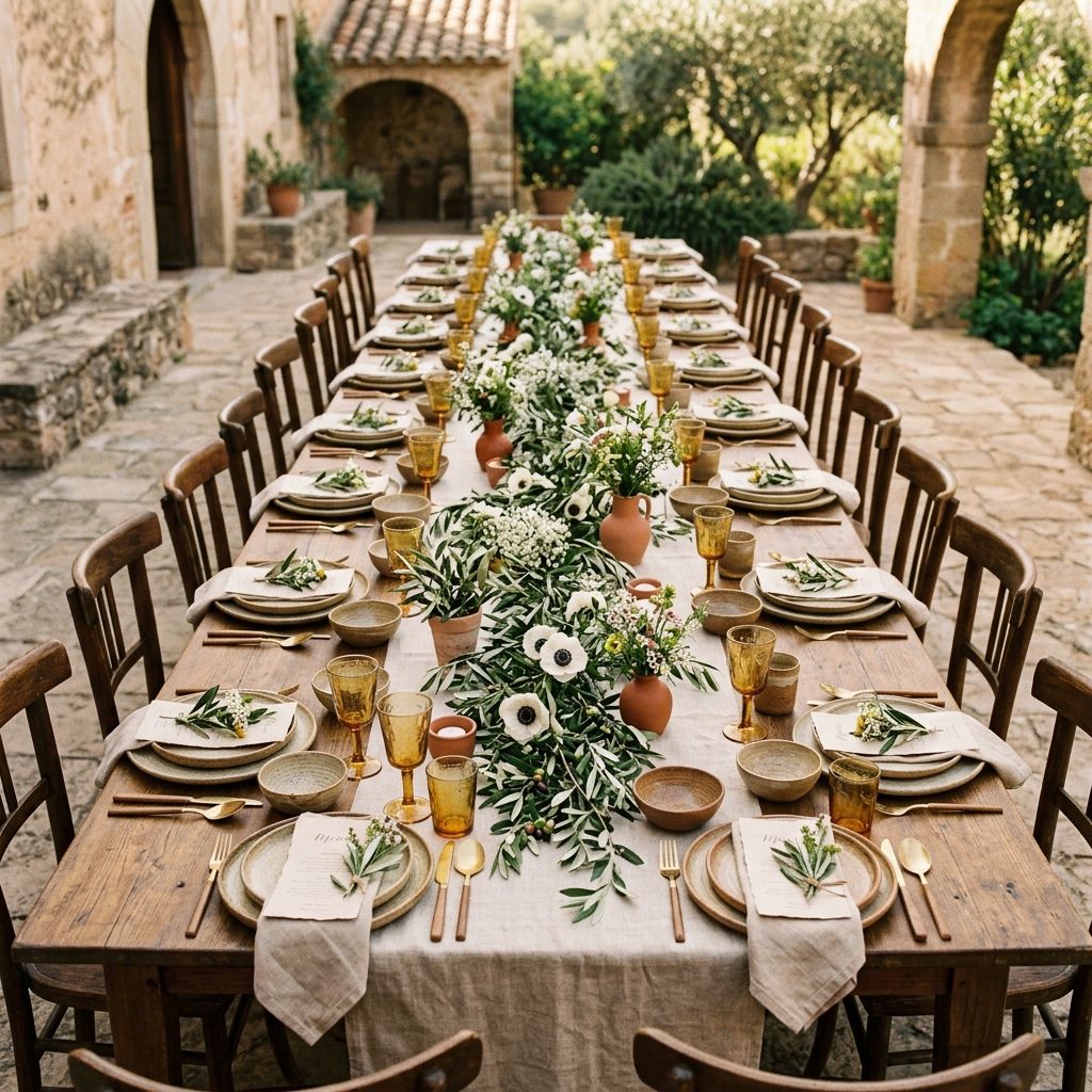 Decoració floral per a cerimònia de casament.